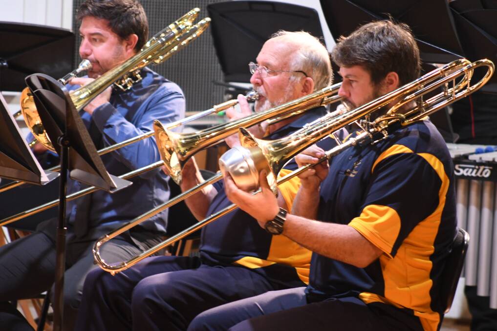WARMING UP: The City of Orange Brass Band performed a Springbrass concert at Orange Regional Conservatorium last month. Photo: CARLA FREEDMAN
