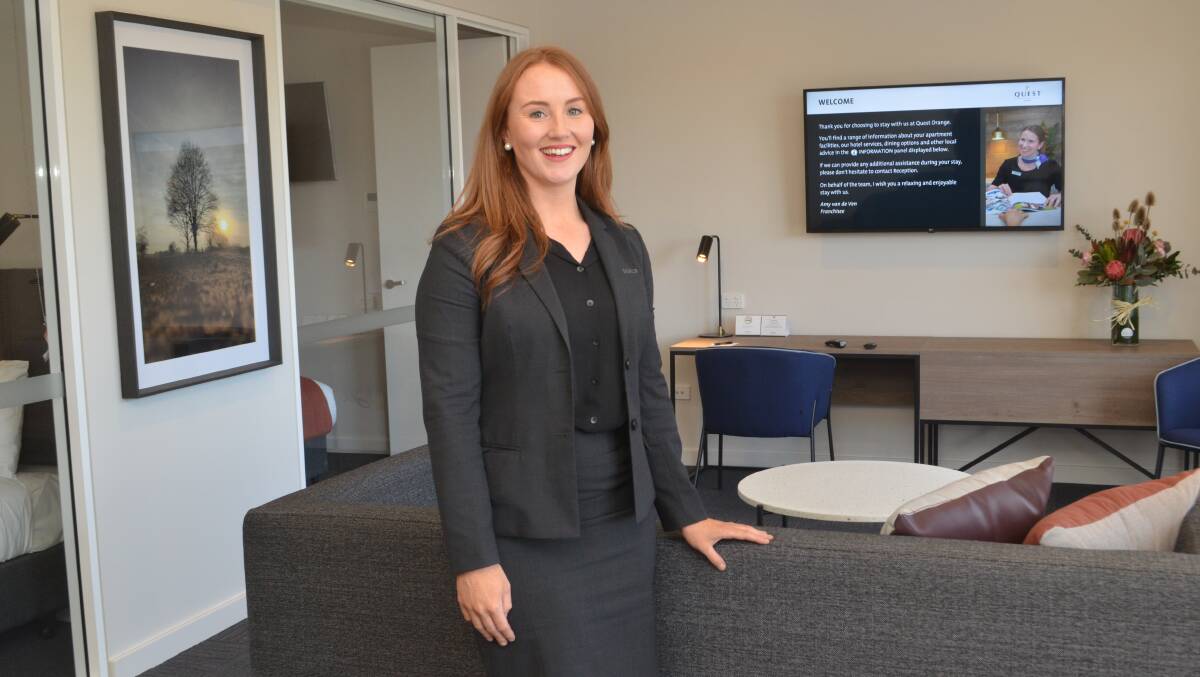 ALMOST READY: Quest Apartments manager Amy Van de Ven is looking forward to welcoming the first guests. Photo: DANIELLE CETINSKI