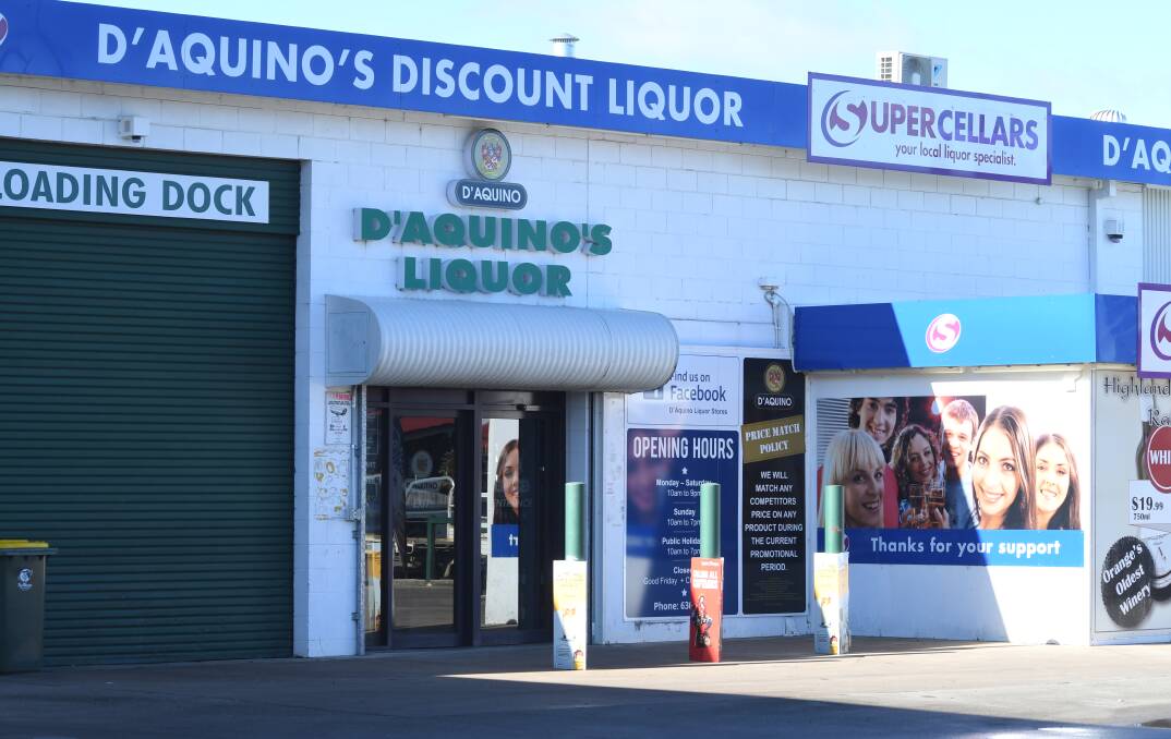 D'Aquino Liquor is under separate ownership and remains open.