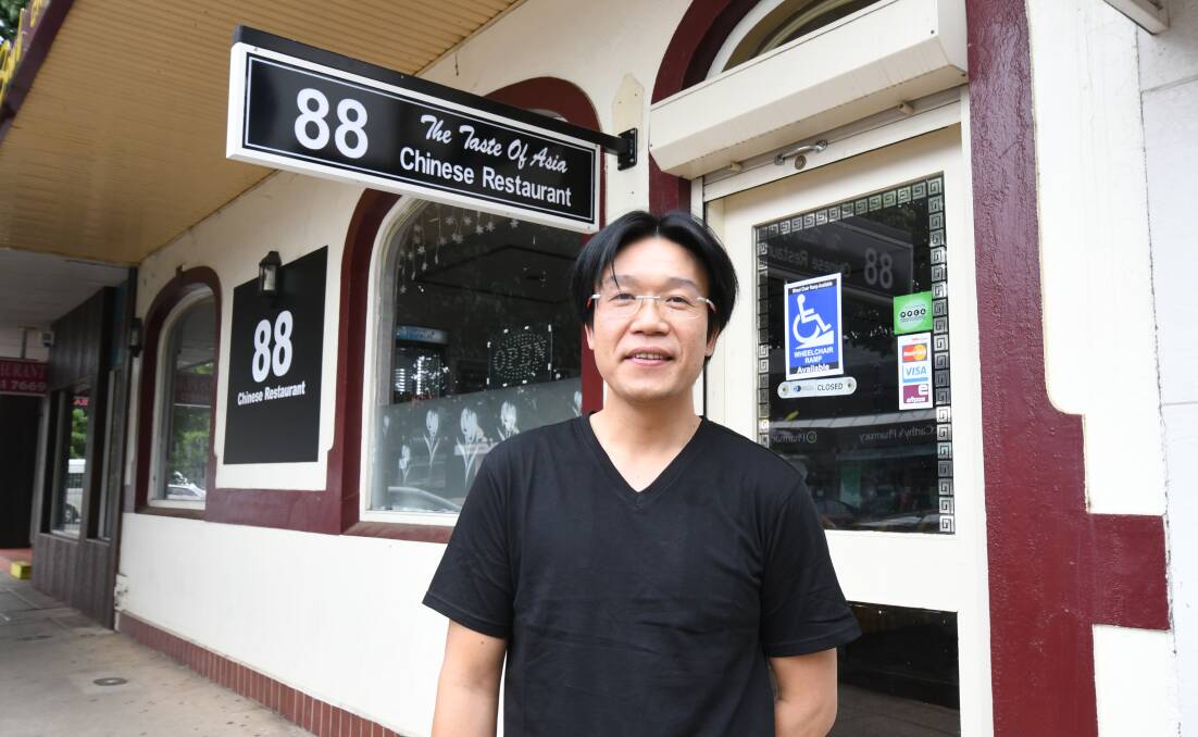 FRESH OPPORTUNITY: 88 Chinese Restaurant owner James Pang. Photo: JUDE KEOGH 0118jkchinese1