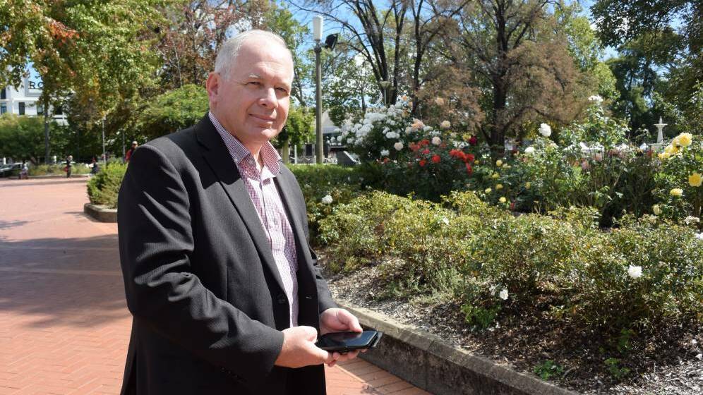 DON'T SINK SHIP: Orange City Council finance policy committee chair and councillor Jeff Whitton says rates relief needs to be balanced against the council's bottom line, which is already going into deficit.