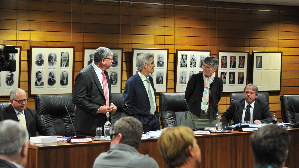 Council elects heads of committees for the coming year