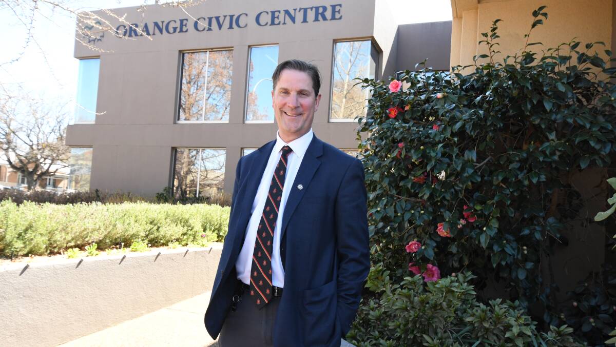 TOP JOB: David Waddell was endorsed as Orange City Council's chief executive officer on Tuesday night. Photo: JUDE KEOGH