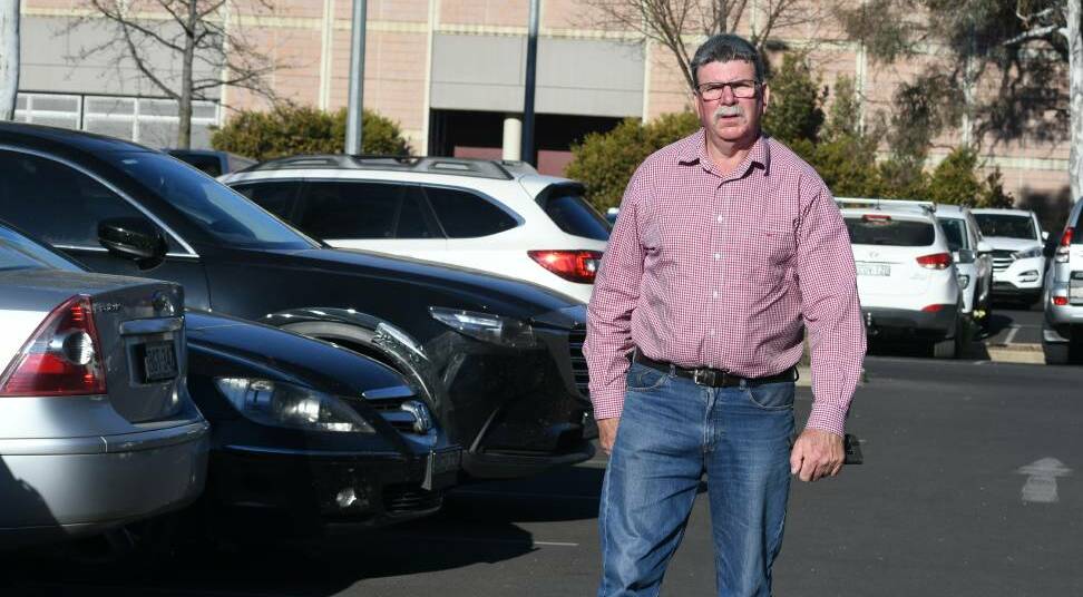 PARKING MAD: Councillor Glenn Taylor says he understands if people think over $1.1 million in parking fines for the 2018-19 financial year is deemed as revenue raising. 