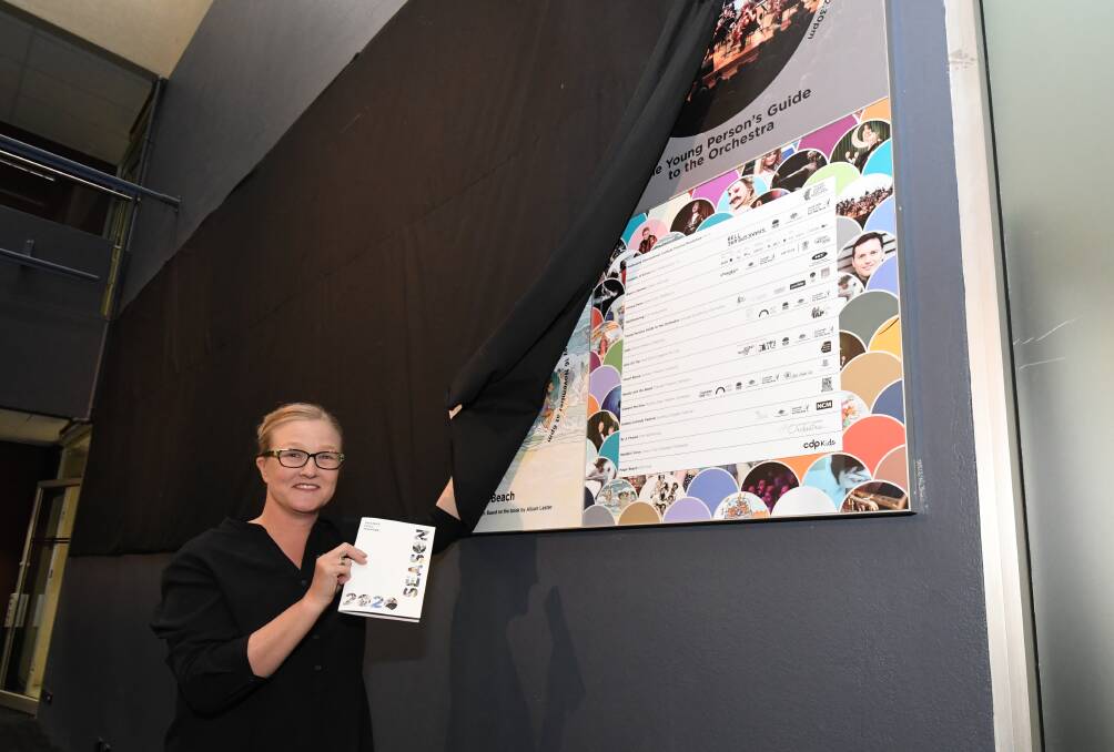 UNVEILED: Orange Civic Theatre performing arts manager Michelle Pearce is looking forward to the 2020 subscription season. Photo: JUDE KEOGH 1112jksubscrip3