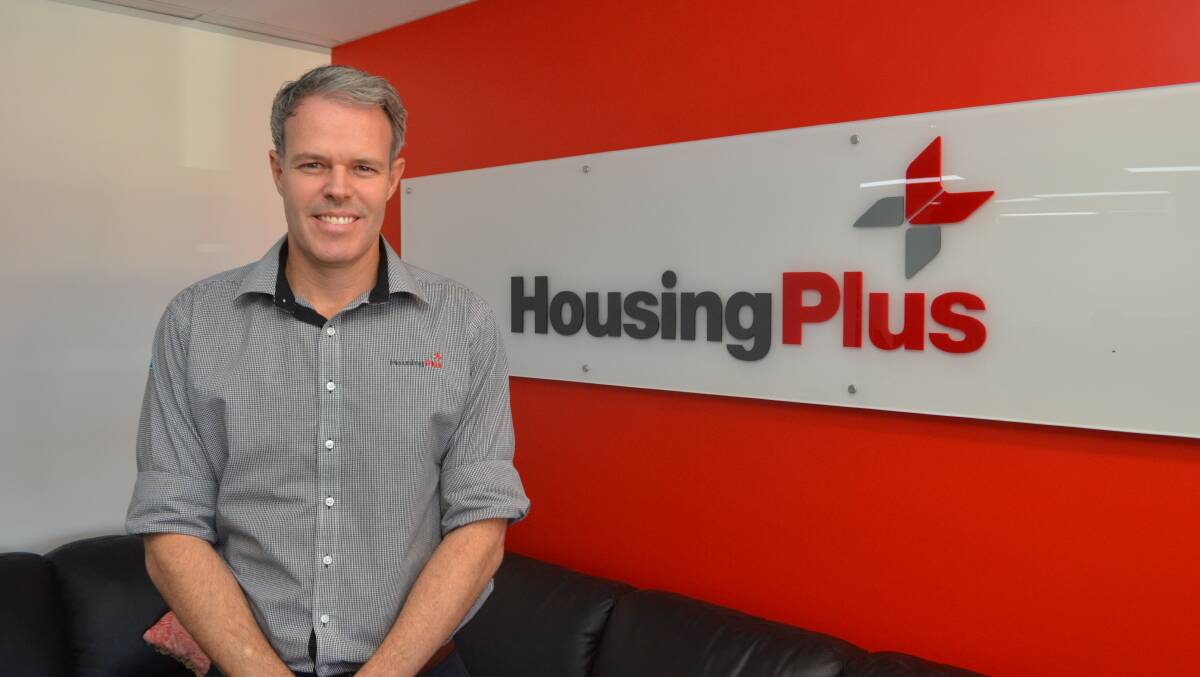 Housing Plus project director Justin Cantello.