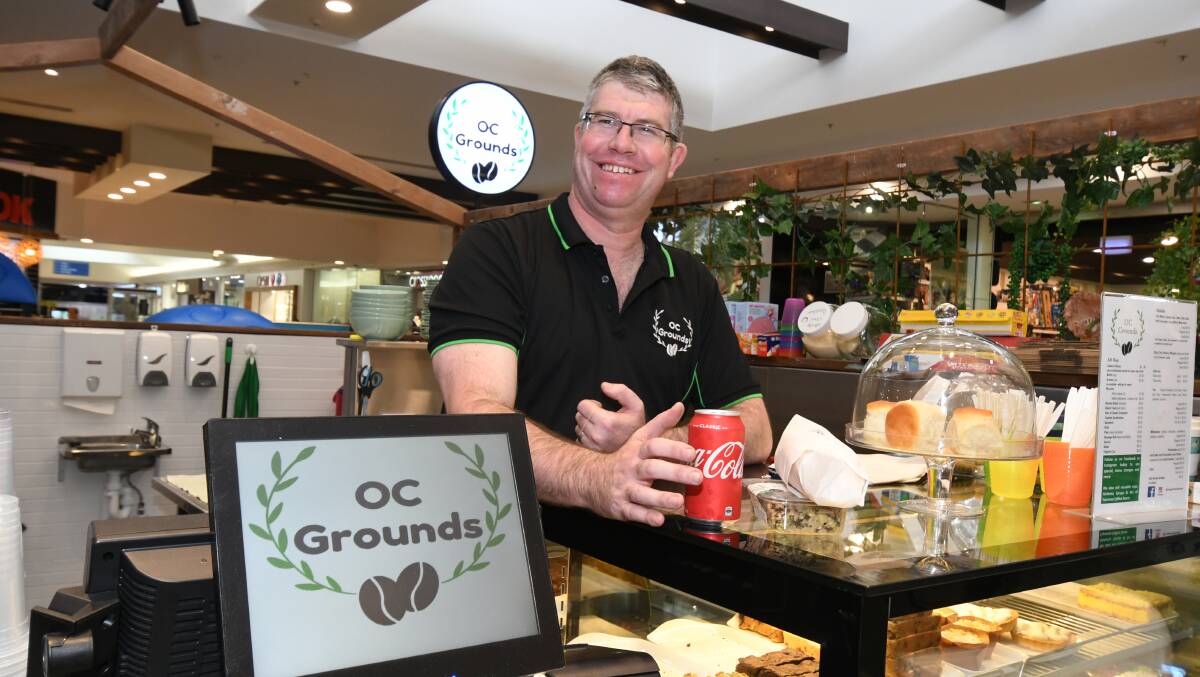 CAFE REVIVED: OC Grounds' Damian Harris. Photo: JUDE KEOGH 1105jkgrounds1