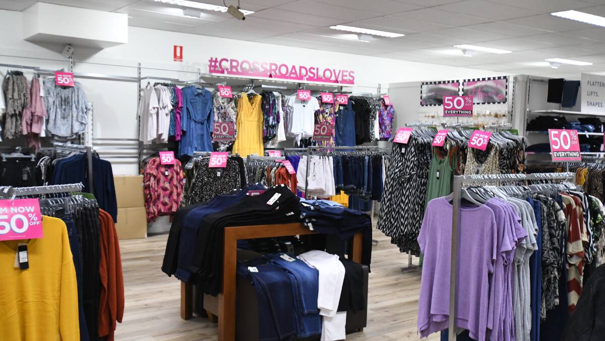 SHARED BASE: Crossroads is now sharing a store with Millers and Katies. Photo: CARLA FREEDMAN