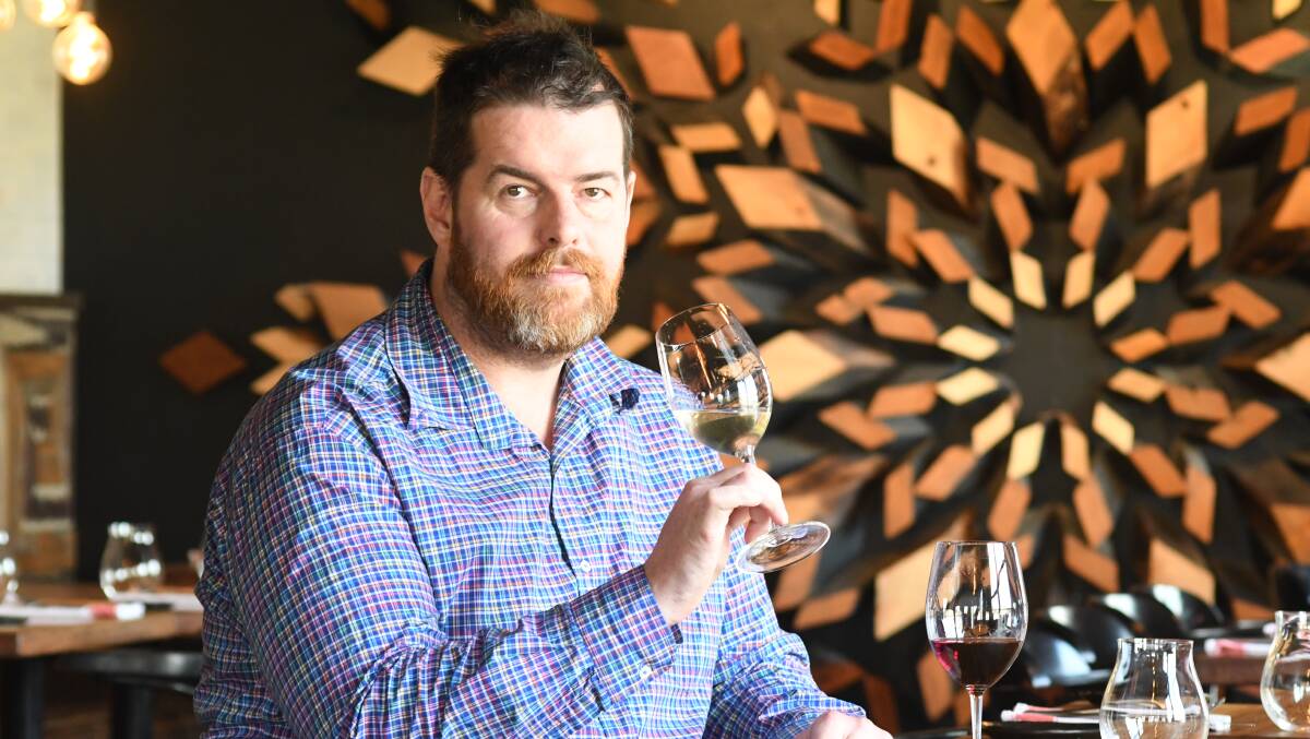 PLEA: Charred restaurant manager and sommelier David Collins has urged people to get behind Orange's restaurants and cafes. Photo: JUDE KEOGH