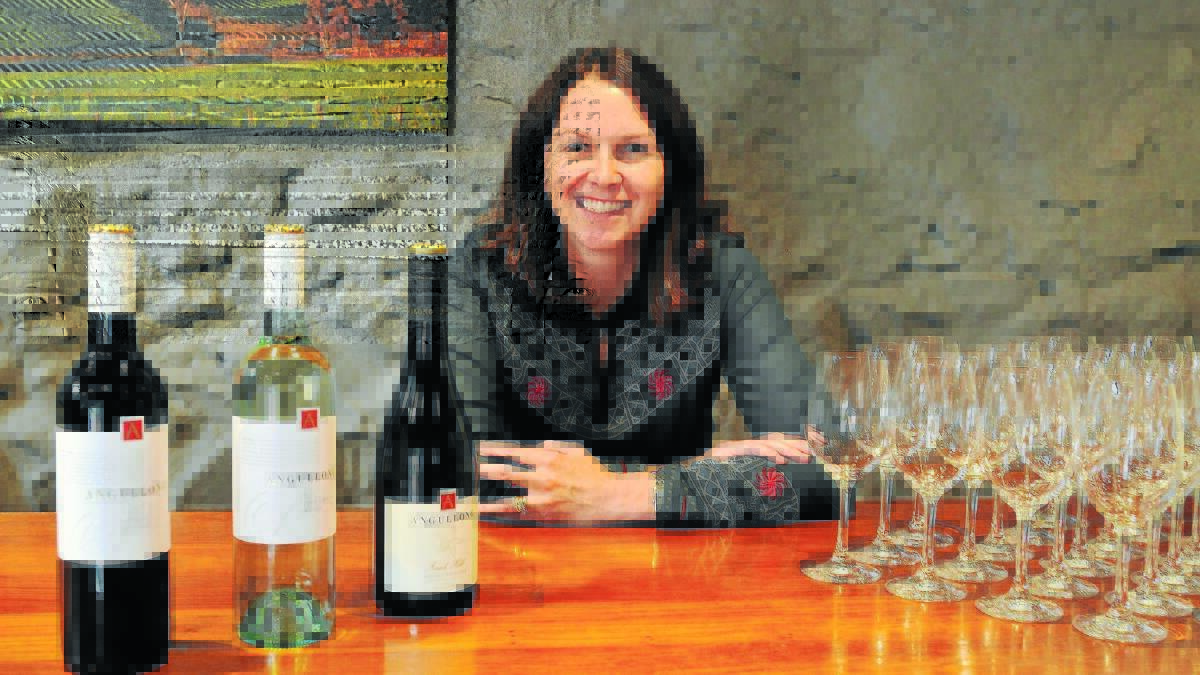 PARTNERSHIP: Heidi Crossing from Angullong Wines has a passion for music. Photo: STEVE GOSCH