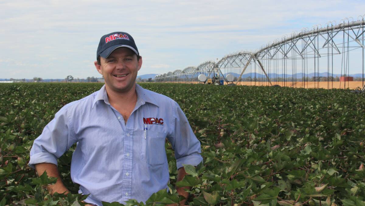 LOWER YIELDS: Narromine agronomist Ryan Pratten says only about 15 per cent of the usual area has been sown.