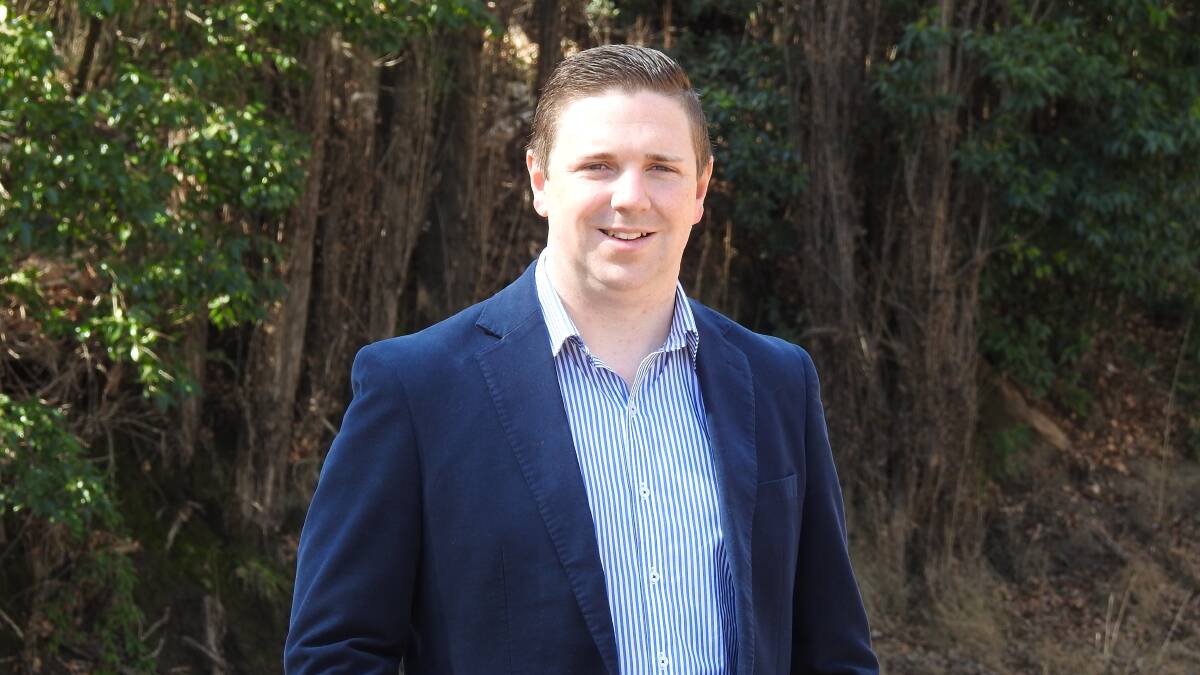 IN THE RACE: Molong RSL president Jamie Jones is running for Cabonne Council on Saturday. 