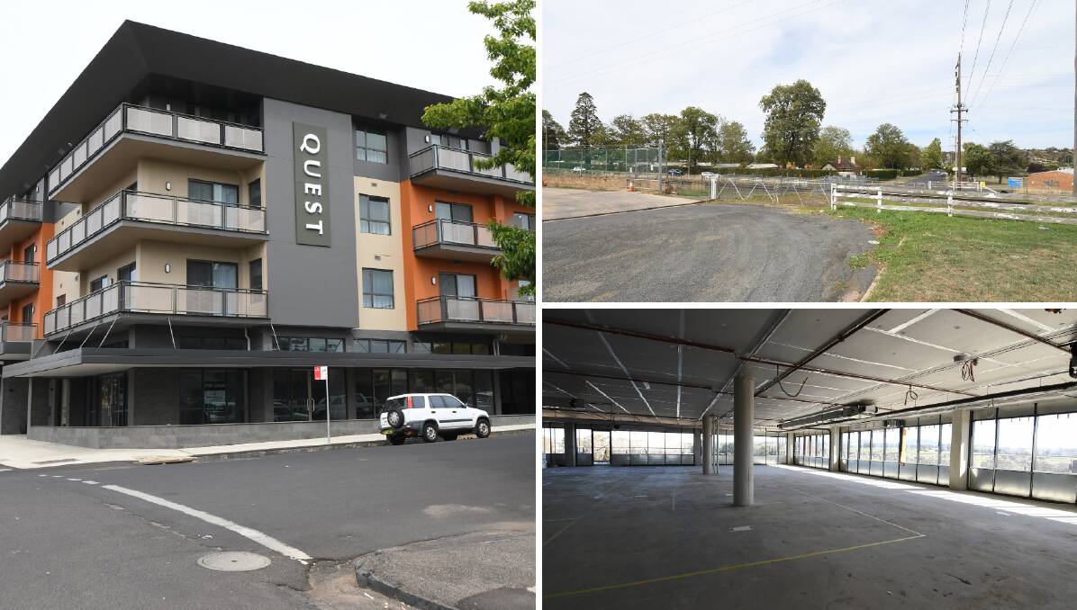 CHANGES AFOOT: (Clockwise from left) Quest Apartments, Margaret Street crossing and Bloomfield Medical Centre. Photos: CARLA FREEDMAN
