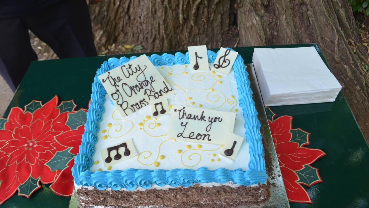 Mr Paix's cake.