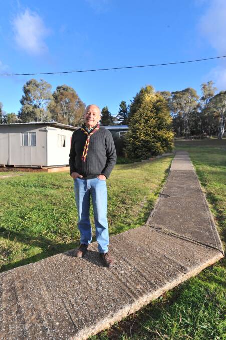 BREATH OF LIFE: Councillor Russell Turner is looking forward to upgrades at Camp Canobolas. Photo: JUDE KEOGH 0525jkscout3
