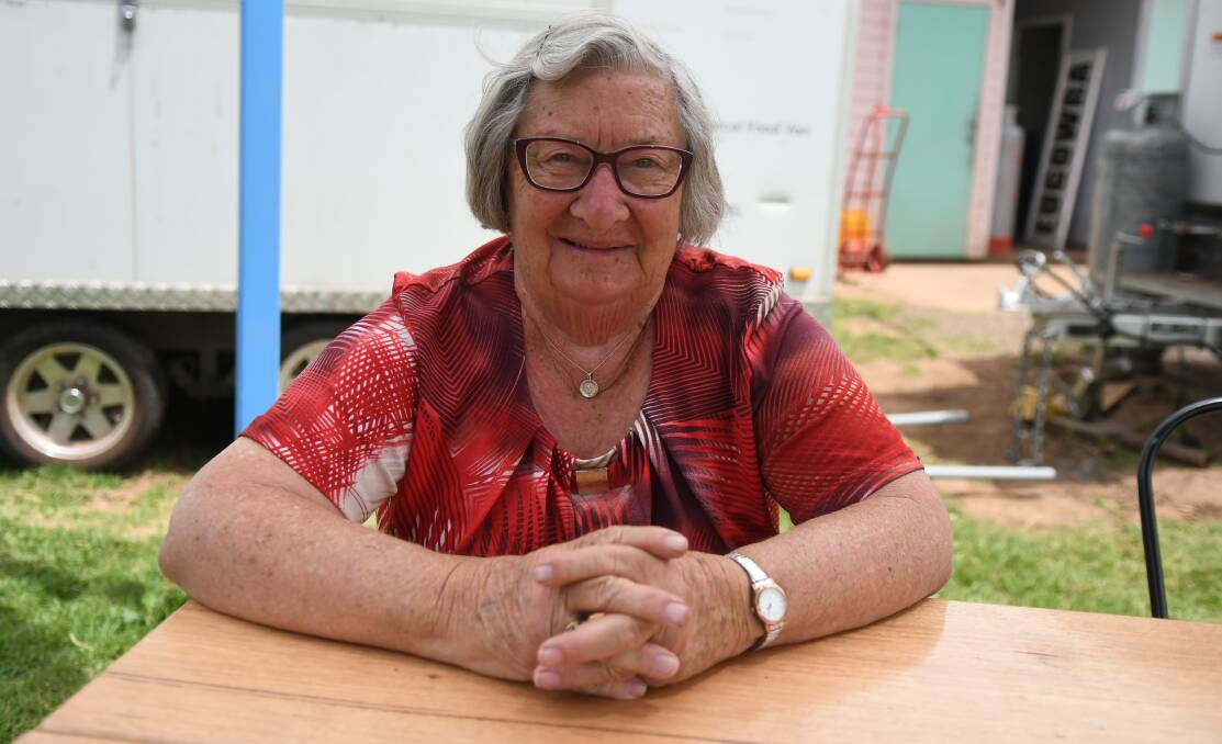 Mavis Cross has been in Eugowra 62 years and loves it, with no plans to go anywhere. 