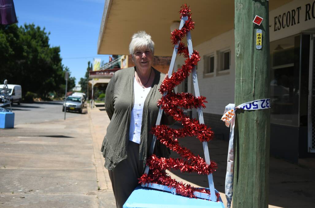 Kay Jones says it's incredibly important to her to be at home in her community of Eugowra.