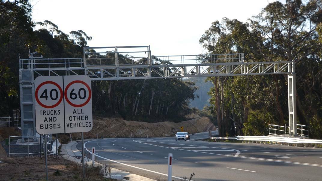A section of the Great Western Highway will be closed in both directions due to maintenance work. File picture.
