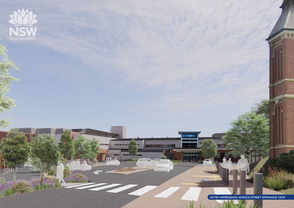 An artist's impression of the Howick Street entrance. Picture from NSW Government.