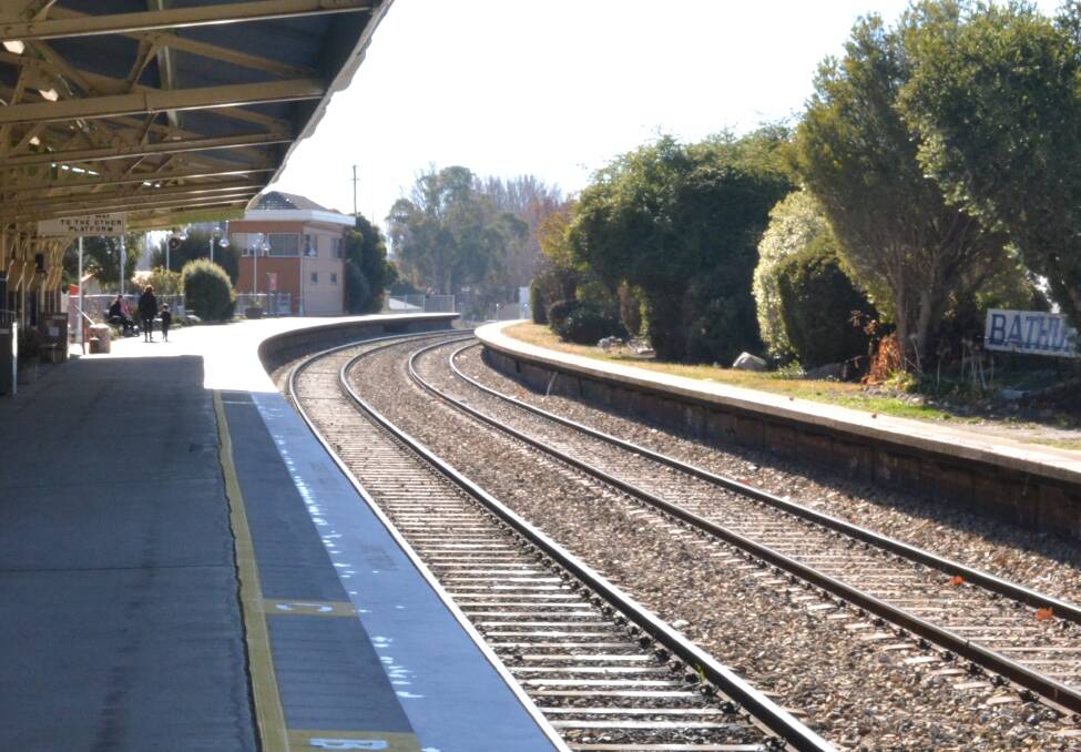 TRACK WORK: improvements to the line between the Central West and Sydney remain on the NSW Government's agenda. Photo: WESTERN ADVOCATE