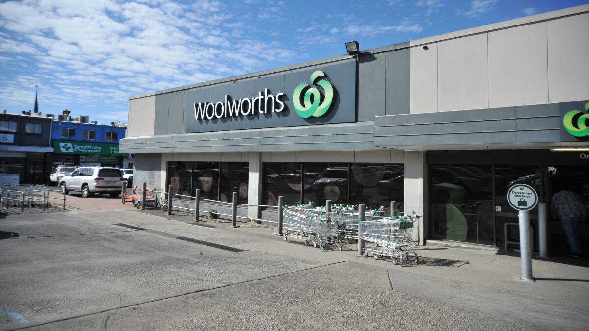 EXPOSURE SITE: Woolworths store in Anson Street. Photo: CARLA FREEDMAN