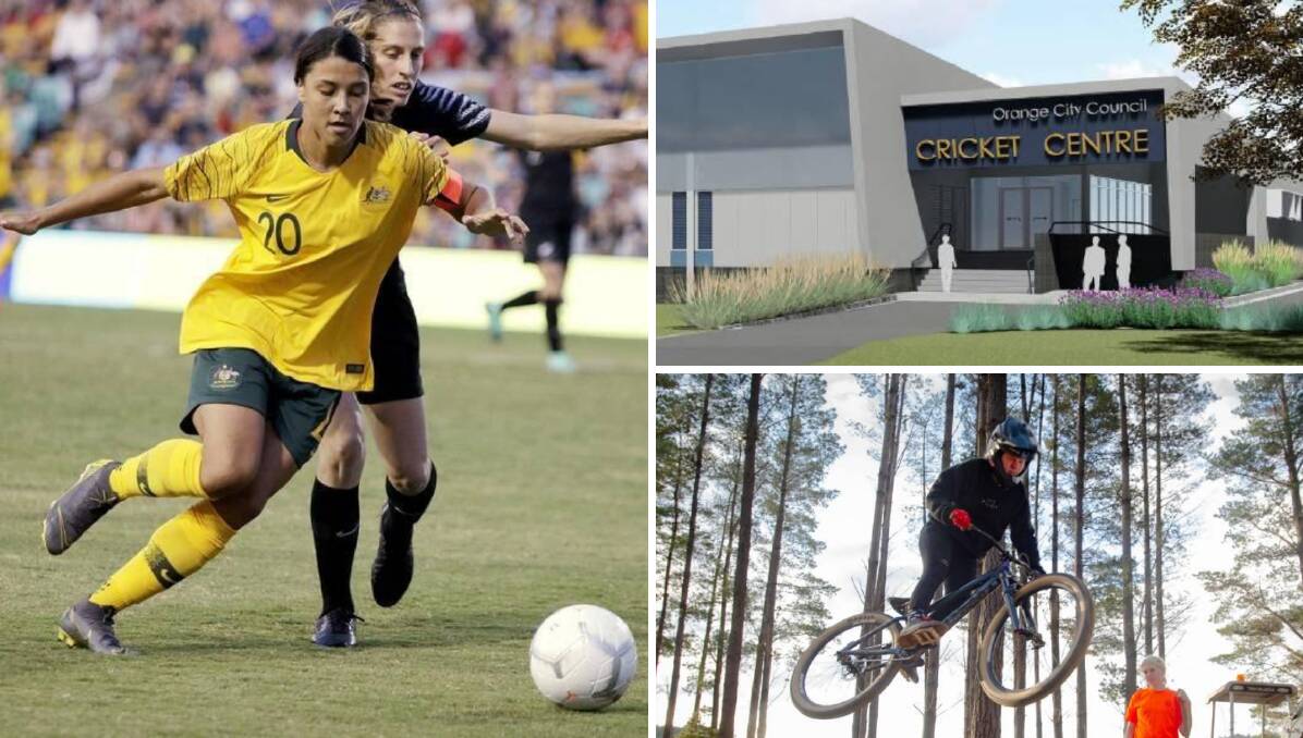FUTURE SPORT: Training hub for the 2023 Women's World Cup, cricket centre at Wade Park and mountain biking are in the mix for Orange.