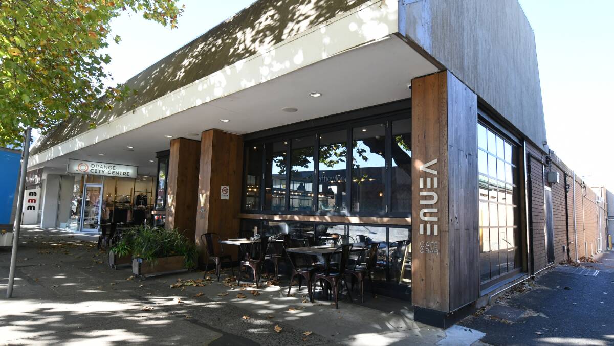 OPEN: The Venue Cafe & Bar in Anson Street. Photo: JUDE KEOGH 0426jkvenue2