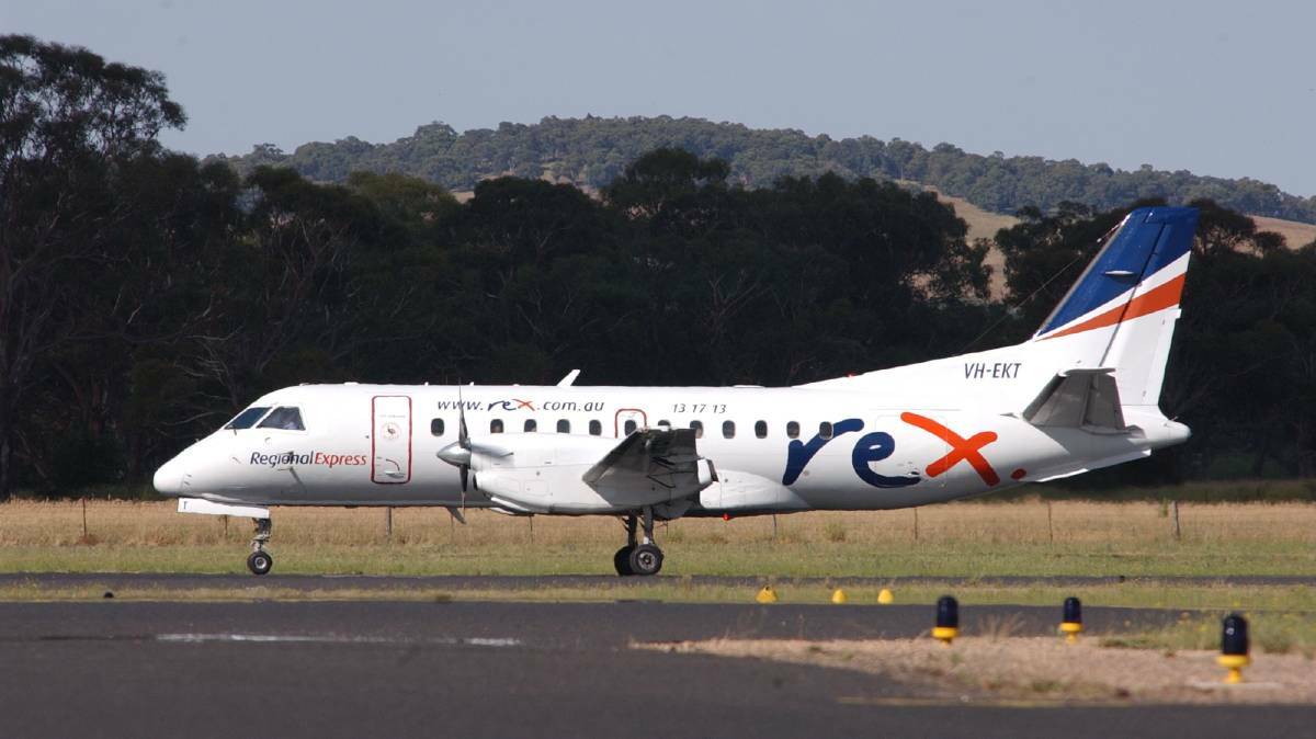 BUSY TIMES: Rex passenger numbers are up 15 per cent.