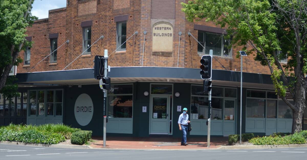 COVID ALERT: Birdie restaurant has been closed for a deep clean after a customer tested positive to coronavirus after visiting on Sunday. Photo: TANYA MARSCHKE
