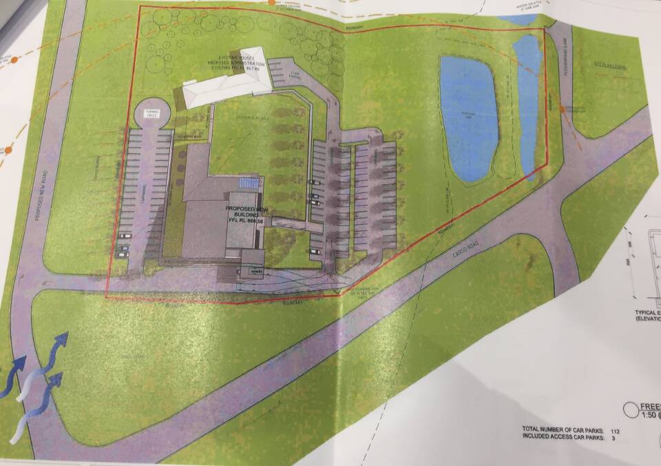 PLAN: A design of the proposed layout. Photo: Supplied