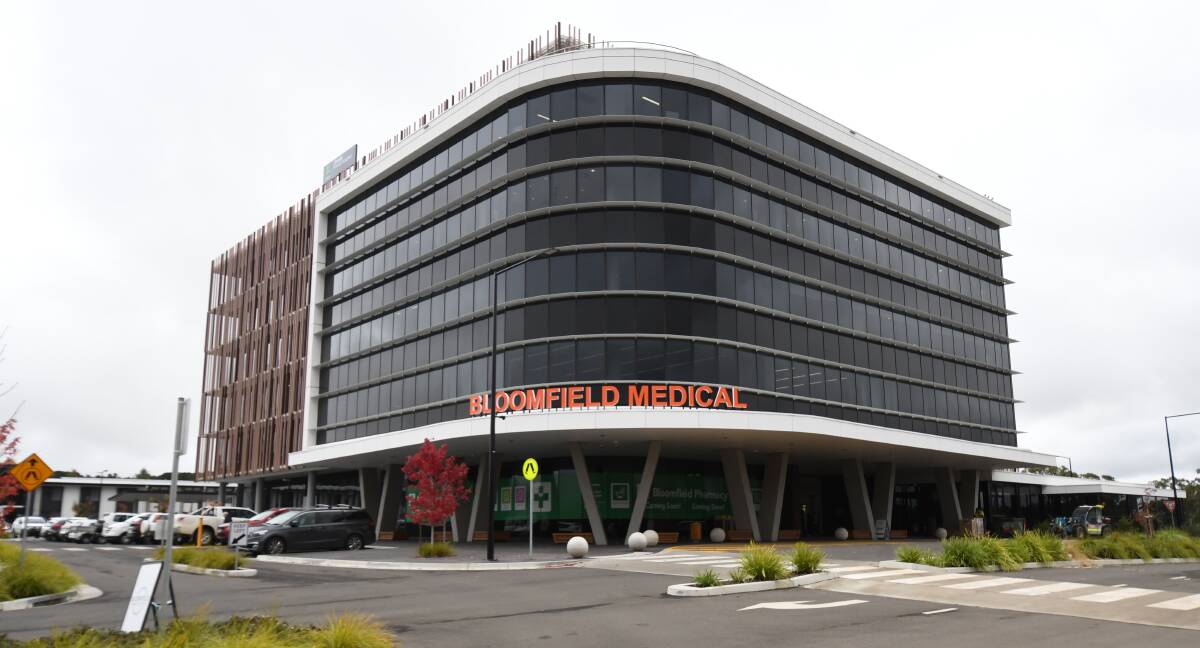COMPLEX: The Bloomfield Medical Centre is seeking to rezone an adjacent area for retail. Photo: JUDE KEOGH