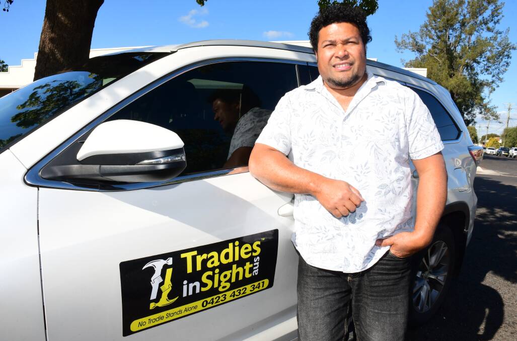 HELPING OUT: Bruno Efoti wants to set up a help service for tradies in Orange. Photo: BELINDA SOOLE