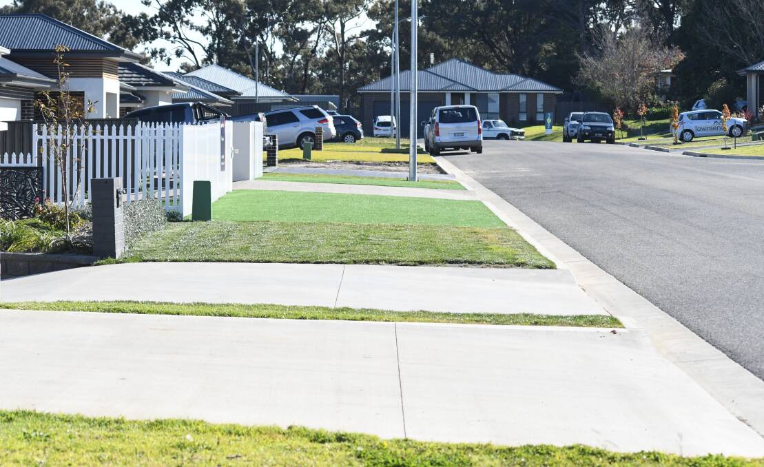 MISSED OUT: Stevenson Way residents will have to wait to get a footpath. Photo: JUDE KEOGH