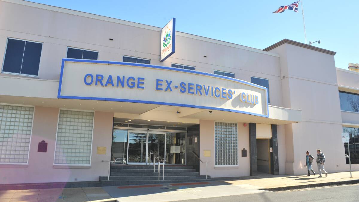 COVID LIMITS: The Orange Ex-Services' Club in Anson Street has placed restrictions on people visiting from COVID-19 hotspots.