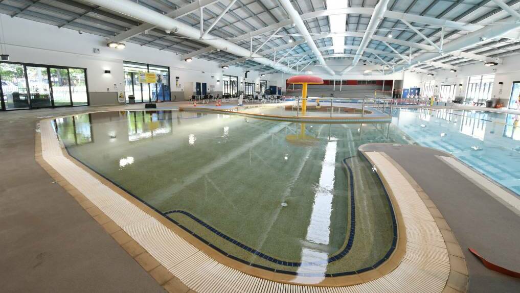 CLOSED AGAIN: Orange Aquatic Centre toddlers pool. Photo: JUDE KEOGH