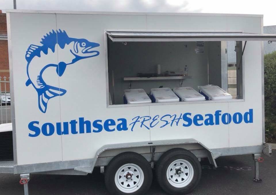 THE VAN: Southsea Fresh Seafood is now selling in Molong on Wednesday mornings. Photo: Facebook