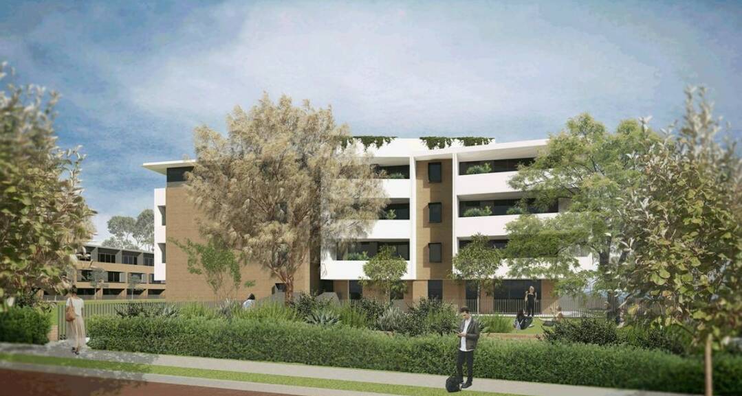 SOCIAL ACCEPTANCE: A proposed indicative design for apartments facing Sale Street on the old hospital site which has been backed by Orange City Council.