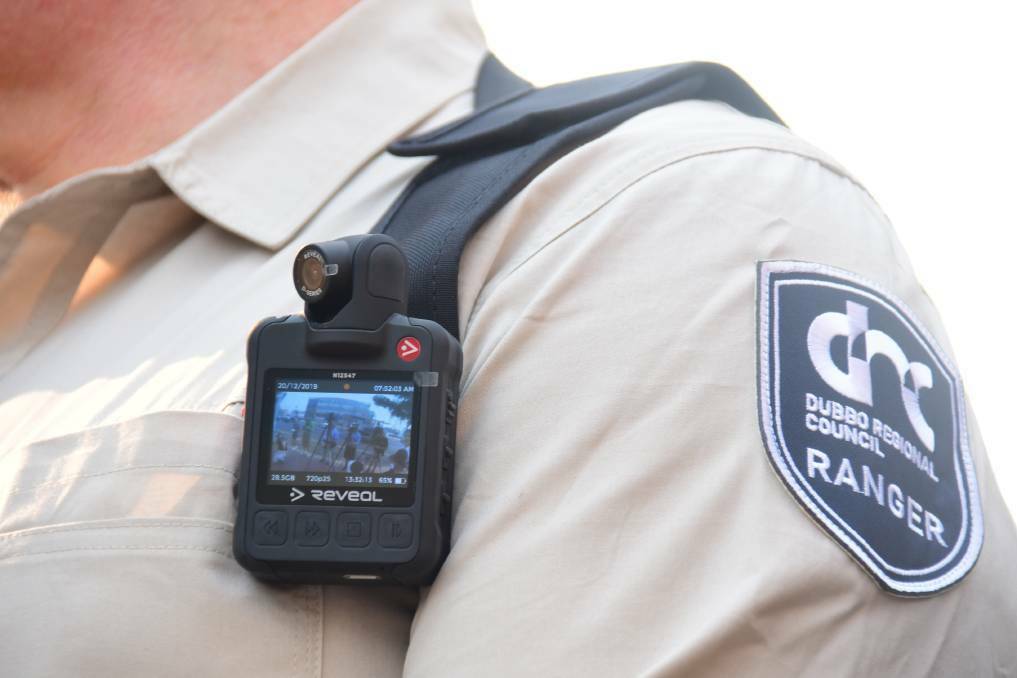 STRONG ACTION: Dubbo water officers have been issed with body cameras to help police water abusers.