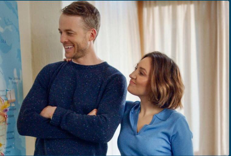 HOLIDAY CHOICES: Hamish Blake and Zoe Foster-Blake in the campaign video.