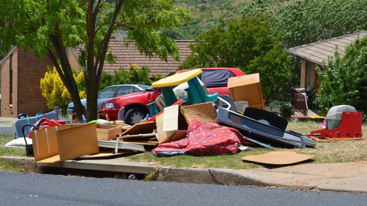ROADSIDE RUBBISH: Council is bringing back bulky waste collection next year.