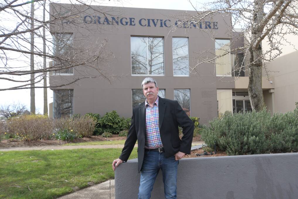 NUMBER SEVEN: Cr Glenn Taylor was elected as deputy mayor of Orange City Council on Tuesday night. Photo: CARLA FREEDMAN