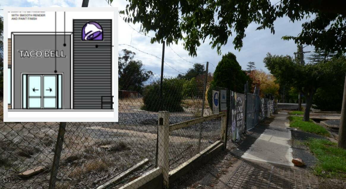 TACO TIME: The Bathurst Road site is set for approval for a Taco Bell fast food eatery.