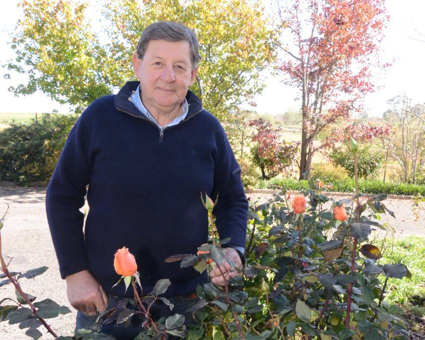 ENJOY GARDENING: Reg Kidd says getting out in your garden has some health benefits for people. Photo: JUDE KEOGH