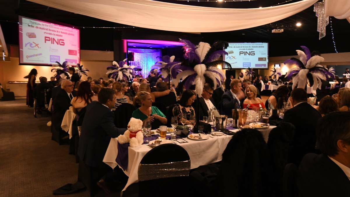 2019: The White Tie Ball raised funds for the domestic violence centre. Photo: JUDE KEOGH