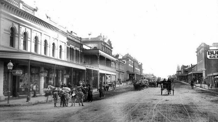 REMEMBER WHEN: Summer Street about 1900. Photo: Supplied