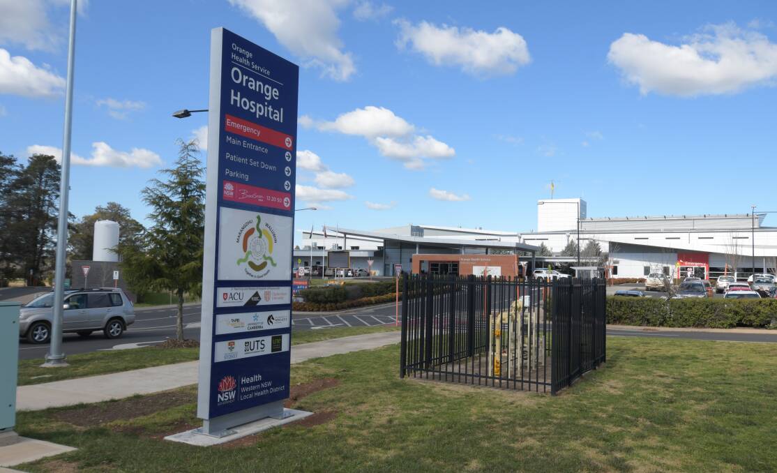 HOSPITAL PRECINCT: Michael Striker is housed in the psychiatric unit which is part of the Orange Health Service precinct on Forest Road. Photo: JUDE KEOGH