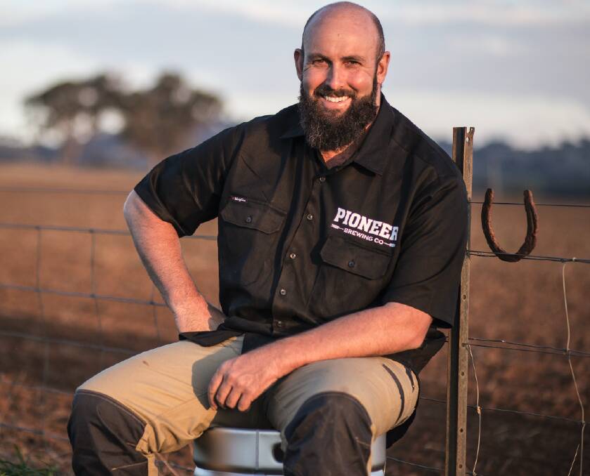 PROUD: Pioneer Brewing's Peter Gerber was surprised to win two medals at the Australian International Beer Awards. Photo: Supplied