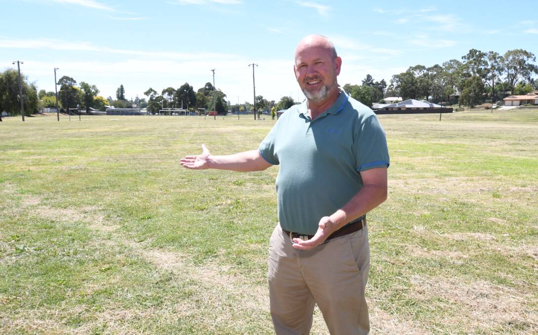 APPROVED: Council Sports and Recreation policy committee chair Jason Hamling at Glenroi Oval. Photo: JUDE KEOGH