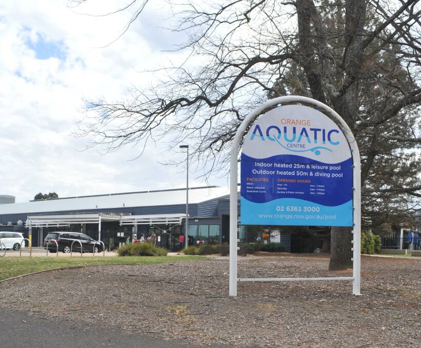 RE-OPENED: Aquatic Centre pool in Orange. Photo: JUDE KEOGH