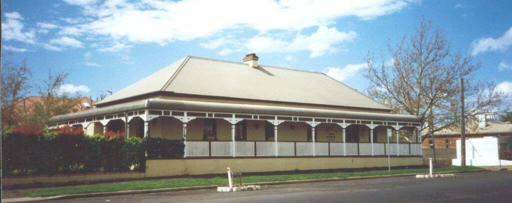 BACK THEN: The Welcome Inn in the 1990s. Photo: Supplied, Orange and District Historical Society.